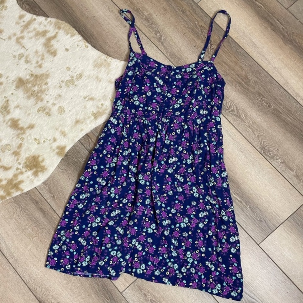 Floral Challis Skater Dress (4X)